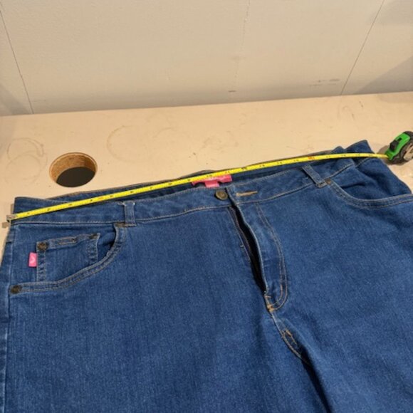 Woman Within Wide Leg Jeans - Picture 3 of 9